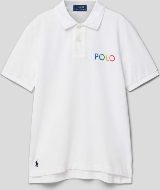Koszulka dziecięca POLO RALPH LAUREN z bawełny