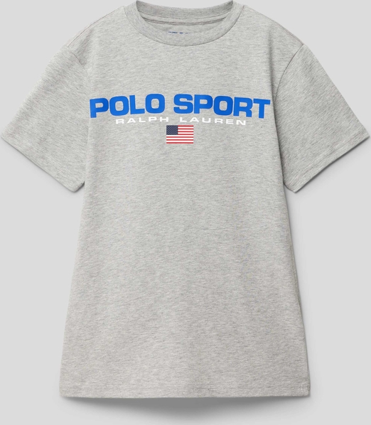 Koszulka dziecięca Polo Sport dla chłopców z bawełny