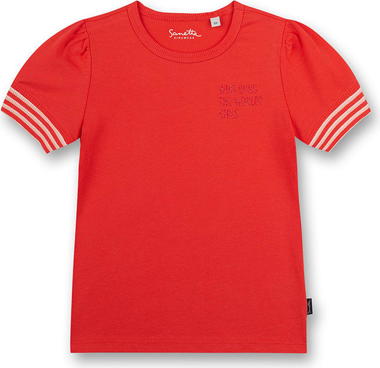 Koszulka dziecięca Sanetta dla chłopców z bawełny