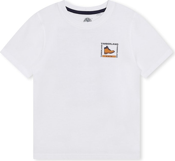 Koszulka dziecięca Timberland dla chłopców z bawełny