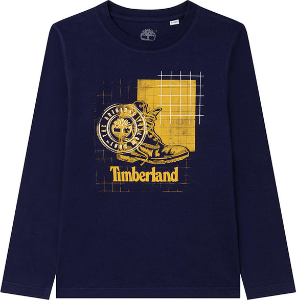 Koszulka dziecięca Timberland z bawełny