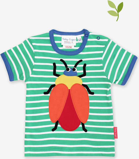 Koszulka dziecięca Toby Tiger z tkaniny dla chłopców