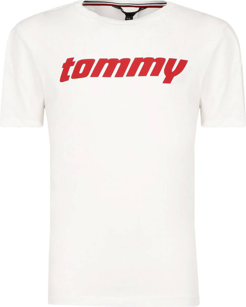 Koszulka dziecięca Tommy Hilfiger z bawełny