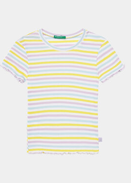 Koszulka dziecięca United Colors Of Benetton dla chłopców w paseczki