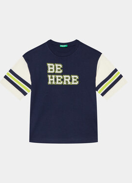 Koszulka dziecięca United Colors Of Benetton dla chłopców z krótkim rękawem