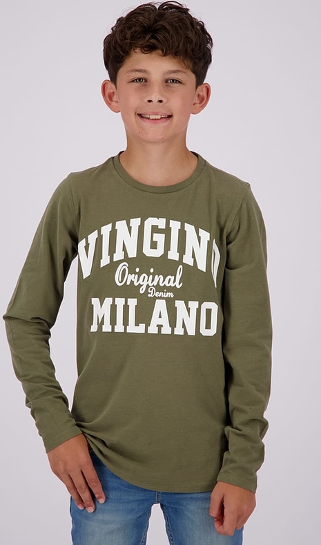Koszulka dziecięca Vingino dla chłopców z bawełny