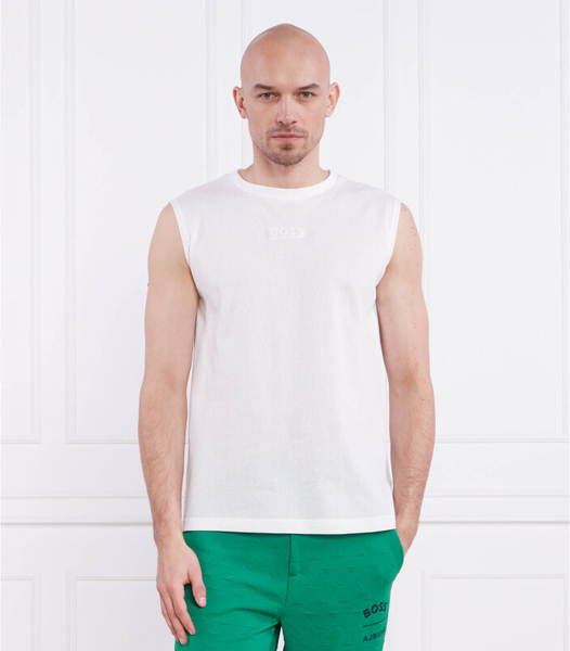 Koszulka Hugo Boss z krótkim rękawem z bawełny w stylu casual