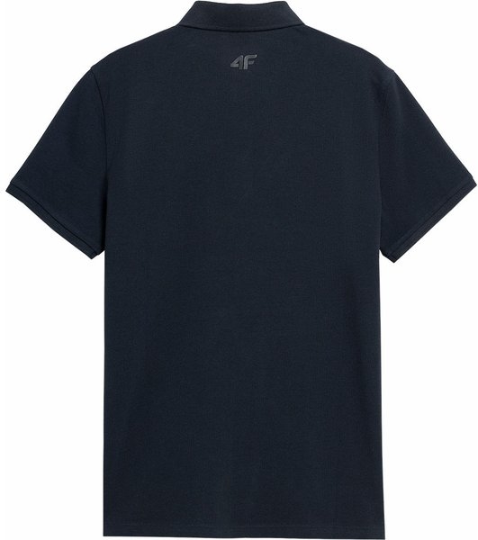 Koszulka polo 4F w sportowym stylu z bawełny z krótkim rękawem