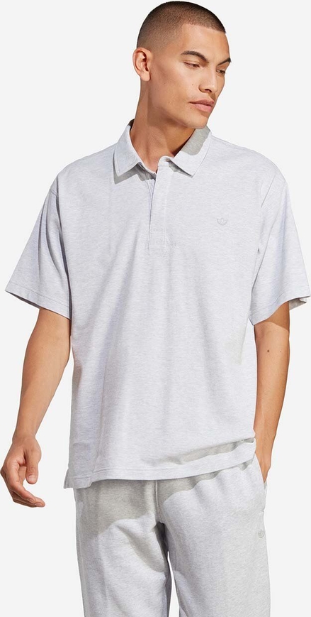 Koszulka polo Adidas Originals z krótkim rękawem z bawełny