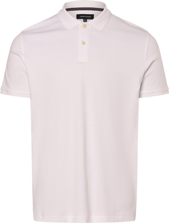Koszulka polo Andrew James w stylu casual z krótkim rękawem