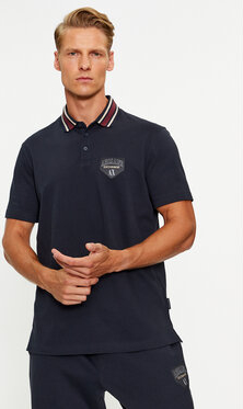 Koszulka polo Armani Exchange z krótkim rękawem w stylu casual
