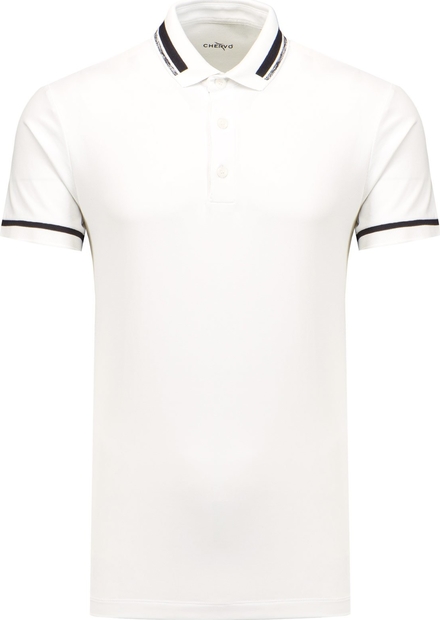 Koszulka polo Chervo w stylu casual z tkaniny
