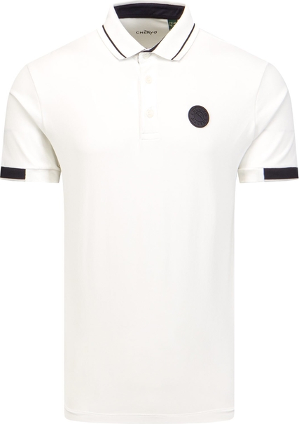 Koszulka polo Chervo z krótkim rękawem w stylu casual