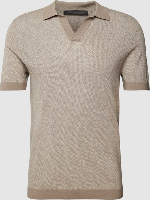 Koszulka polo Drykorn z krótkim rękawem z bawełny