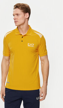 Koszulka polo Emporio Armani w stylu casual z krótkim rękawem