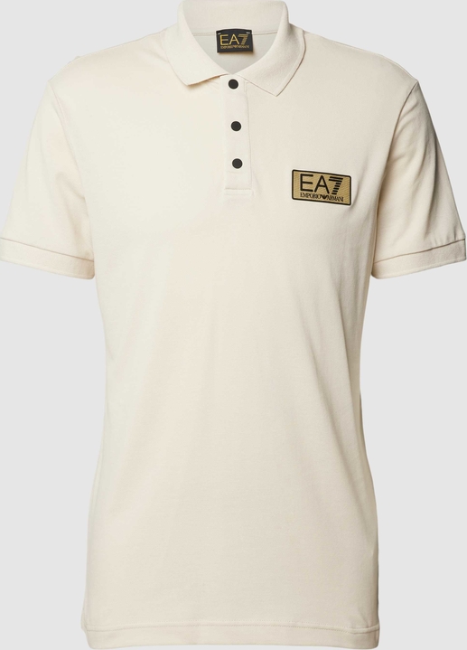 Koszulka polo Emporio Armani z bawełny w stylu casual