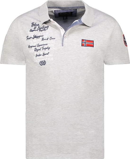 Koszulka polo Geographical Norway z bawełny