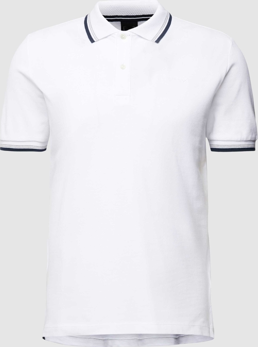 Koszulka polo Geox z krótkim rękawem w stylu casual z bawełny