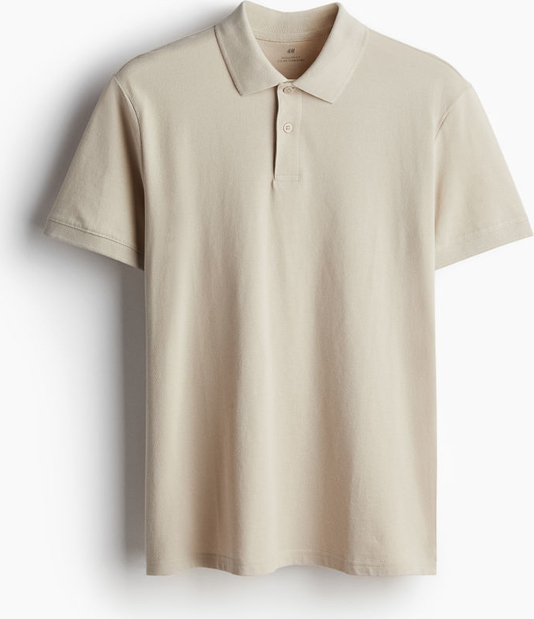 Koszulka polo H & M z krótkim rękawem w stylu klasycznym