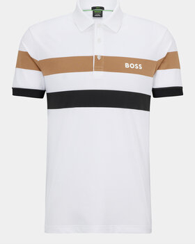 Koszulka polo Hugo Boss w stylu casual z krótkim rękawem