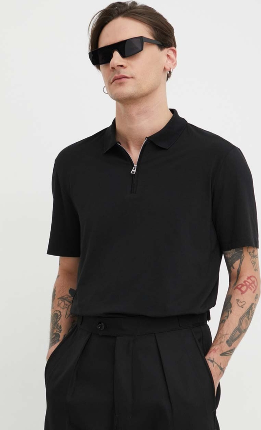 Koszulka polo Hugo Boss z krótkim rękawem w stylu casual