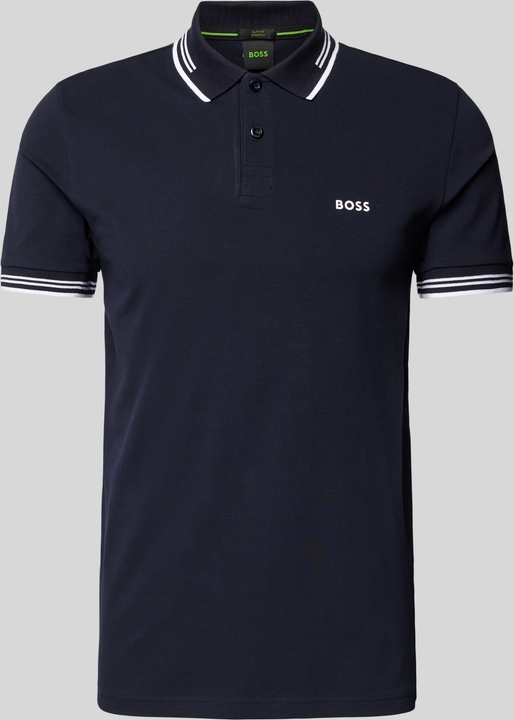 Koszulka polo Hugo Boss z nadrukiem w stylu casual