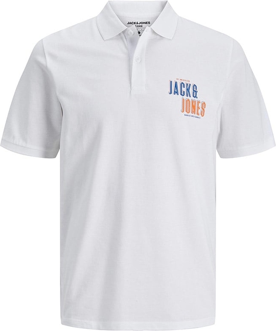 Koszulka polo Jack & Jones z krótkim rękawem w stylu casual z bawełny