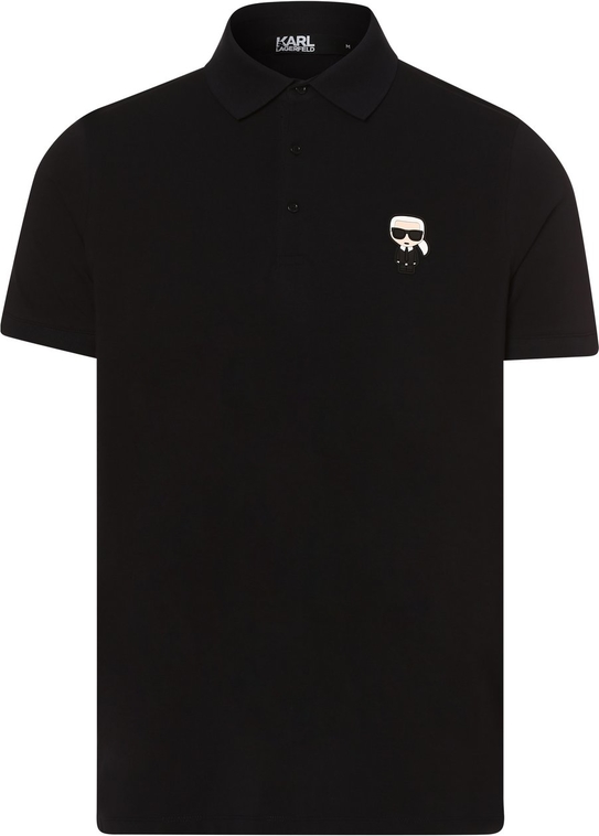 Koszulka polo Karl Lagerfeld z dżerseju