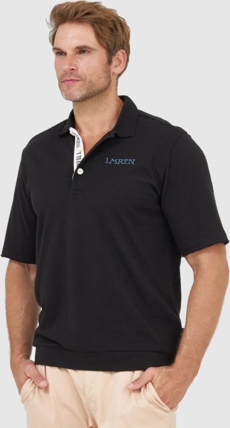 Koszulka polo La Martina z krótkim rękawem z dżerseju w stylu casual
