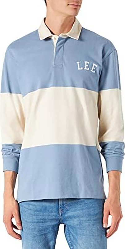 Koszulka polo Lee z krótkim rękawem w stylu casual