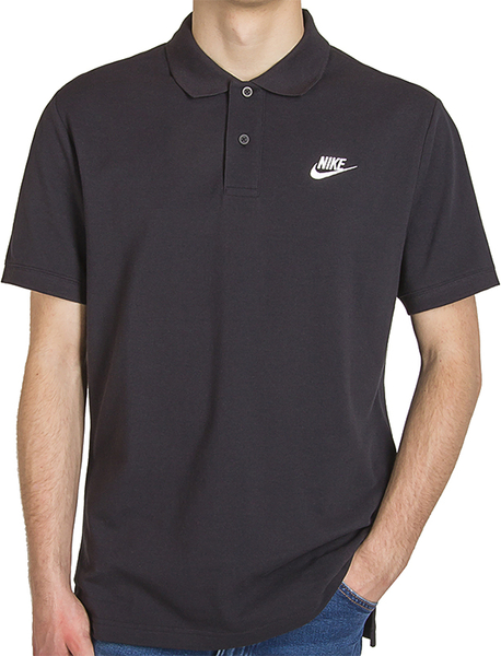 Koszulka polo Nike z bawełny z krótkim rękawem