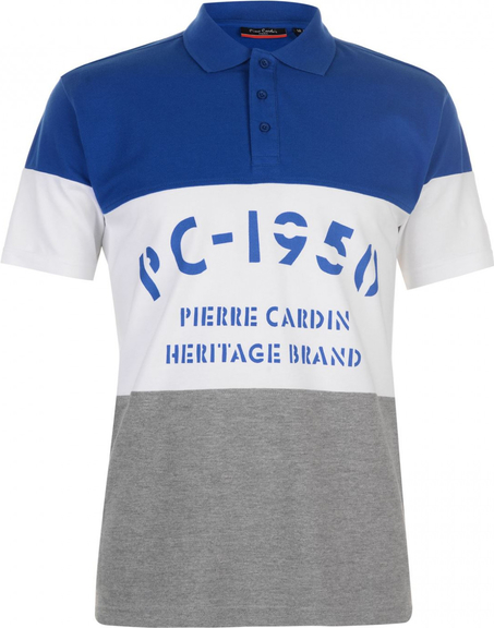 Koszulka polo Pierre Cardin z krótkim rękawem