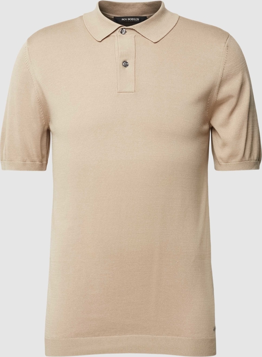 Koszulka polo Roy Robson w stylu casual z bawełny z krótkim rękawem