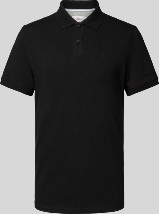 Koszulka polo S.Oliver z krótkim rękawem w stylu casual