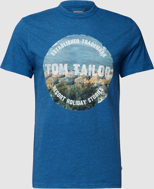 Koszulka polo Tom Tailor z bawełny