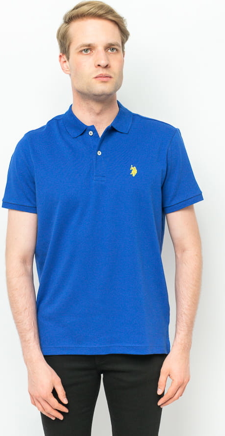 Koszulka polo U.S. Polo z krótkim rękawem w stylu casual