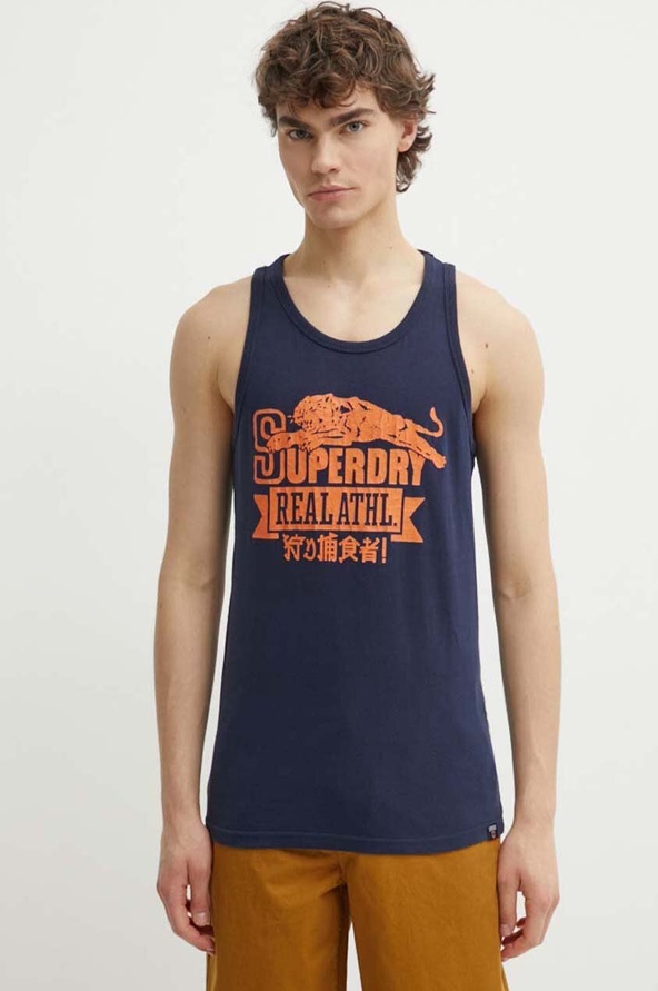 Koszulka Superdry z krótkim rękawem z bawełny w młodzieżowym stylu
