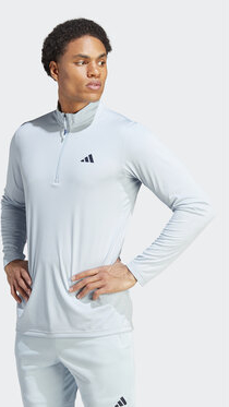Koszulka z długim rękawem Adidas z długim rękawem w sportowym stylu