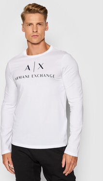 Koszulka z długim rękawem Armani Exchange w młodzieżowym stylu