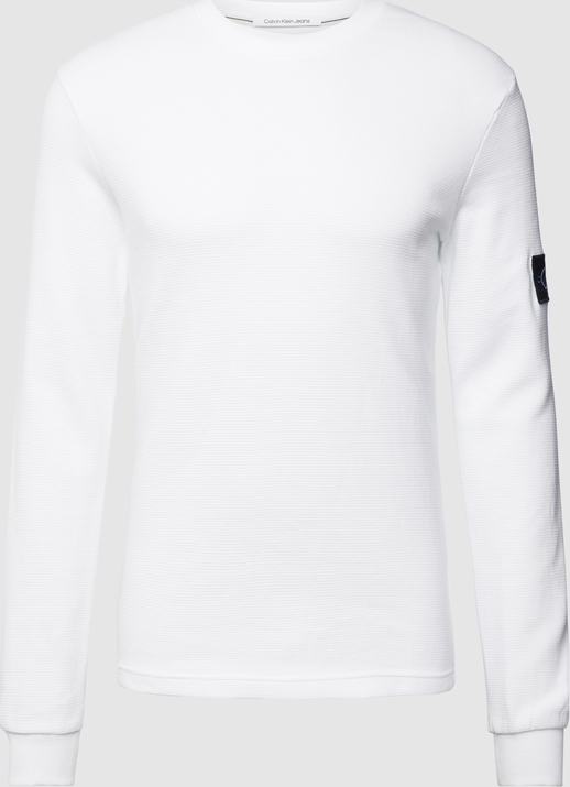 Koszulka z długim rękawem Calvin Klein z bawełny w stylu casual