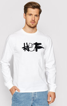 Koszulka z długim rękawem HUF z długim rękawem w młodzieżowym stylu