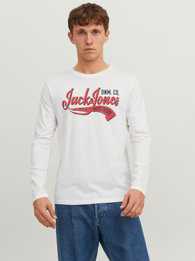 Koszulka z długim rękawem Jack & Jones z długim rękawem w młodzieżowym stylu