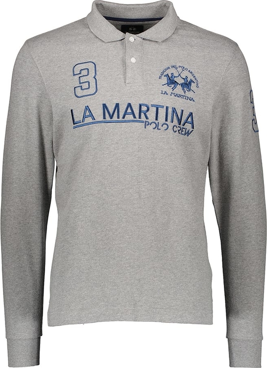 Koszulka z długim rękawem La Martina w młodzieżowym stylu z bawełny