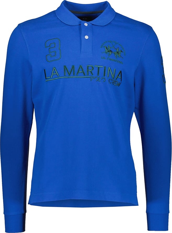 Koszulka z długim rękawem La Martina z bawełny w młodzieżowym stylu