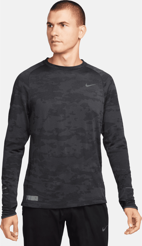Koszulka z długim rękawem Nike z długim rękawem z tkaniny w sportowym stylu