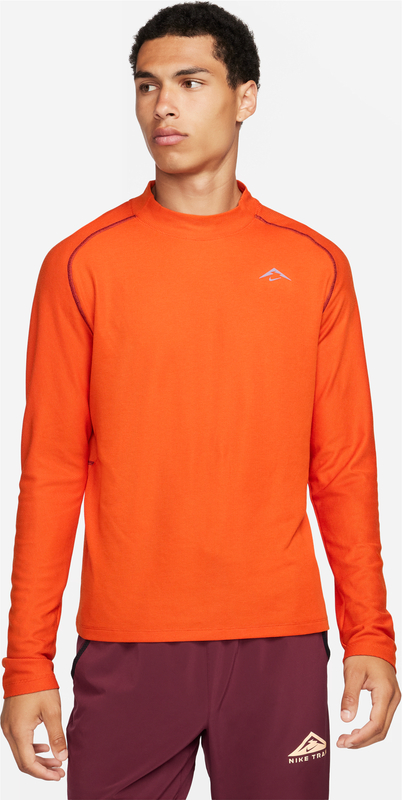 Koszulka z długim rękawem Nike z wełny w sportowym stylu