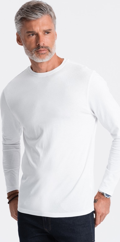 Koszulka z długim rękawem Ombre z bawełny z długim rękawem w stylu casual