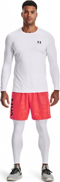 Koszulka z długim rękawem Under Armour z tkaniny z długim rękawem w sportowym stylu
