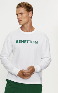 Koszulka z długim rękawem United Colors Of Benetton z długim rękawem w młodzieżowym stylu