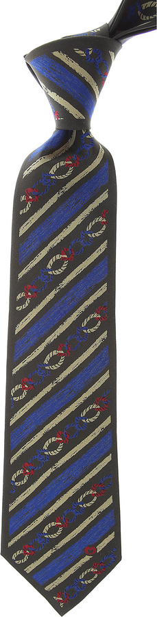 Krawat Mila Schon z jedwabiu